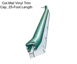 Col-Met Vinyl Trim Cap, 25-Foot Length