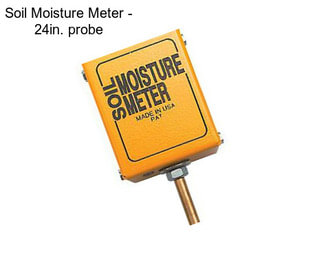 Soil Moisture Meter - 24in. probe