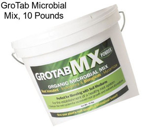 GroTab Microbial Mix, 10 Pounds