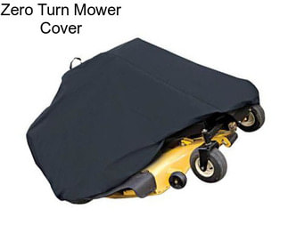 Zero Turn Mower Cover
