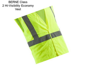 BERNE Class 2 Hi-Visibility Economy Vest