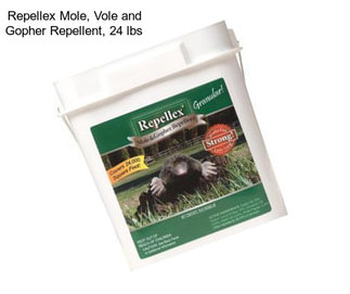 Repellex Mole, Vole and Gopher Repellent, 24 lbs