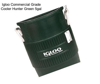 Igloo Commercial Grade Cooler Hunter Green 5gal