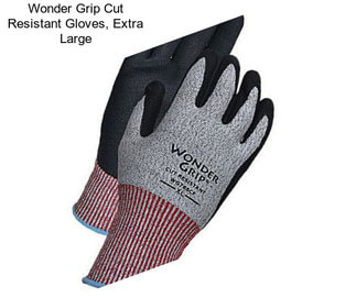 Wonder Grip Cut Resistant Gloves, Extra Large