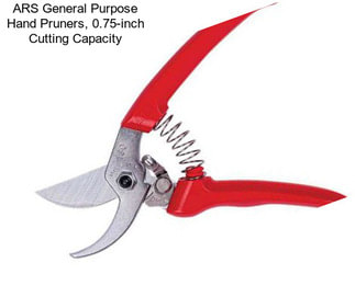 ARS General Purpose Hand Pruners, 0.75-inch Cutting Capacity