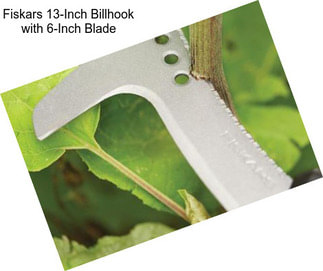 Fiskars 13-Inch Billhook with 6-Inch Blade