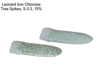 Leonard Iron Chlorosis Tree Spikes, 5-3-3, 15%