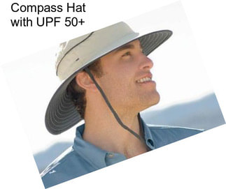 Compass Hat with UPF 50+