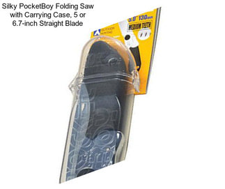 Silky PocketBoy Folding Saw with Carrying Case, 5 or 6.7-inch Straight Blade