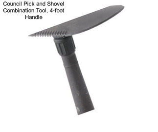 Council Pick and Shovel Combination Tool, 4-foot Handle