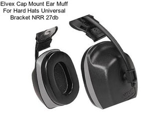 Elvex Cap Mount Ear Muff For Hard Hats Universal Bracket NRR 27db