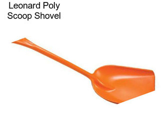 Leonard Poly Scoop Shovel