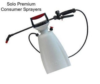 Solo Premium Consumer Sprayers