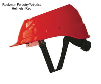 Rockman Forestry/Arborist Helmets, Red