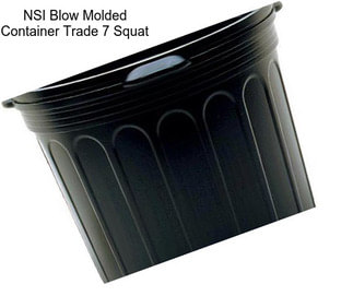 NSI Blow Molded Container Trade 7 Squat