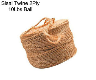 Sisal Twine 2Ply 10Lbs Ball