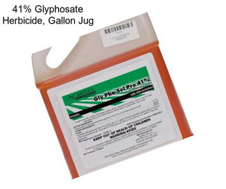 41% Glyphosate Herbicide, Gallon Jug