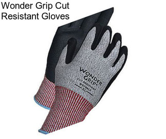 Wonder Grip Cut Resistant Gloves