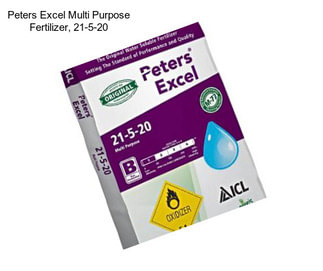 Peters Excel Multi Purpose Fertilizer, 21-5-20