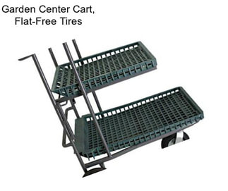 Garden Center Cart, Flat-Free Tires