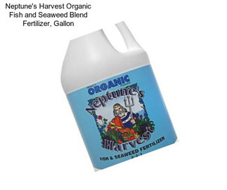 Neptune\'s Harvest Organic Fish and Seaweed Blend Fertilizer, Gallon