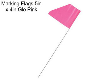 Marking Flags 5in x 4in Glo Pink