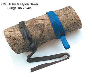 CMI Tubular Nylon Sewn Slings 1in x 24in