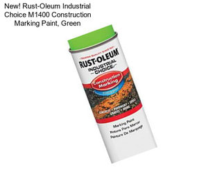 New! Rust-Oleum Industrial Choice M1400 Construction Marking Paint, Green