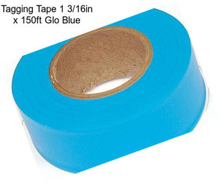 Tagging Tape 1 3/16in x 150ft Glo Blue