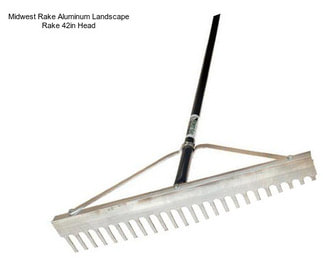 Midwest Rake Aluminum Landscape Rake 42in Head