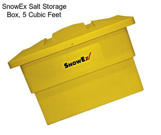 SnowEx Salt Storage Box, 5 Cubic Feet