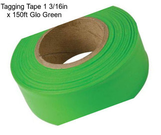Tagging Tape 1 3/16in x 150ft Glo Green