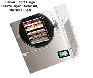 Harvest Right Large Freeze Dryer Starter Kit, Stainless Steel