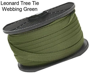 Leonard Tree Tie Webbing Green