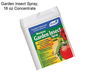 Garden Insect Spray, 16 oz Concentrate