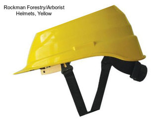 Rockman Forestry/Arborist Helmets, Yellow