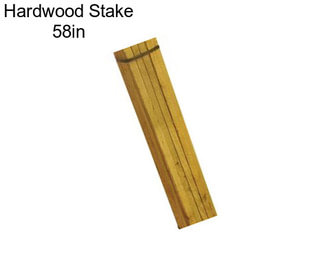 Hardwood Stake 58in