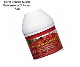 Earth Shades Mulch Maintenance Colorant, Red