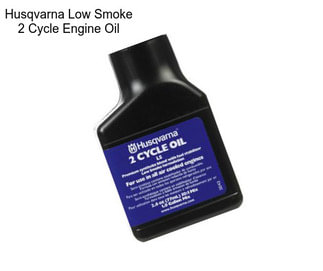 Husqvarna Low Smoke 2 Cycle Engine Oil