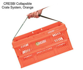 CRESBI Collapsible Crate System, Orange
