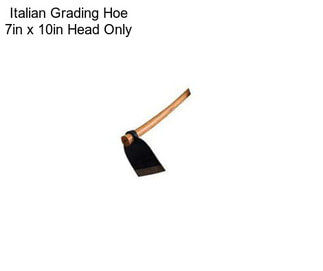 Italian Grading Hoe 7in x 10in Head Only