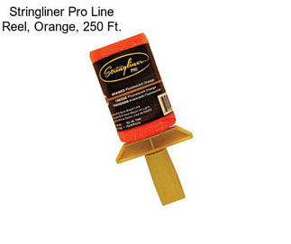 Stringliner Pro Line Reel, Orange, 250 Ft.