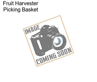 Fruit Harvester Picking Basket