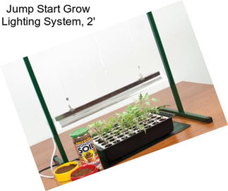Jump Start Grow Lighting System, 2\'