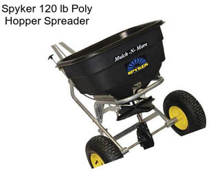 Spyker 120 lb Poly Hopper Spreader