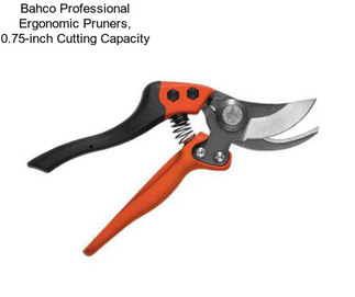 Bahco Professional Ergonomic Pruners, 0.75-inch Cutting Capacity