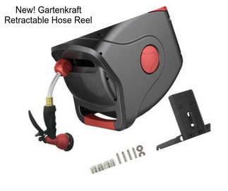 New! Gartenkraft Retractable Hose Reel