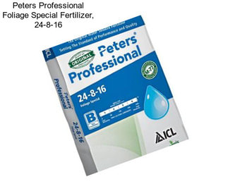 Peters Professional Foliage Special Fertilizer, 24-8-16