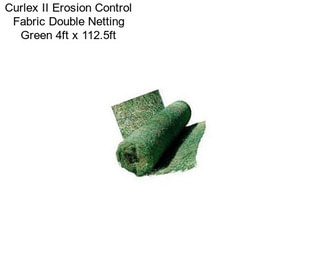 Curlex II Erosion Control Fabric Double Netting Green 4ft x 112.5ft