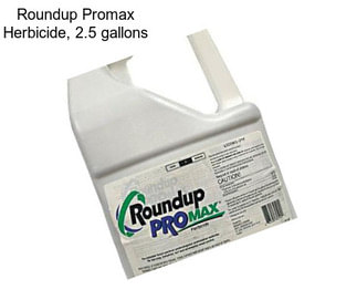 Roundup Promax Herbicide, 2.5 gallons